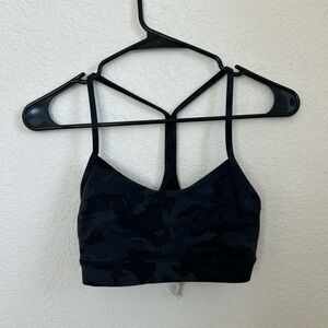 Lululemon Athletica Dark Patterned Sports Bra